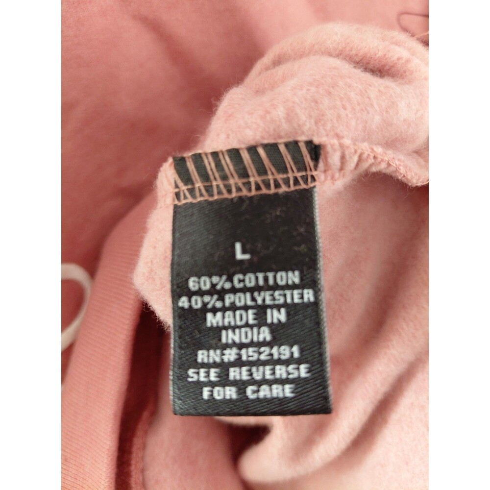 NWT BLIND ROOSTER Asian Ruthless Dragon Sweatshirt Dusty Pink Size Large - Picture 6 of 9